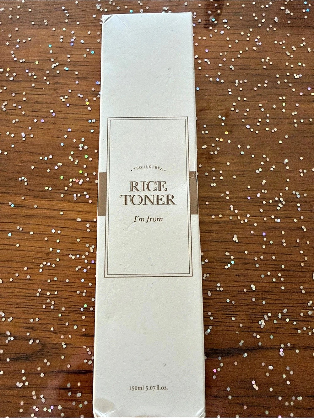 I'm From Rice Toner 150ml White **look at expiration